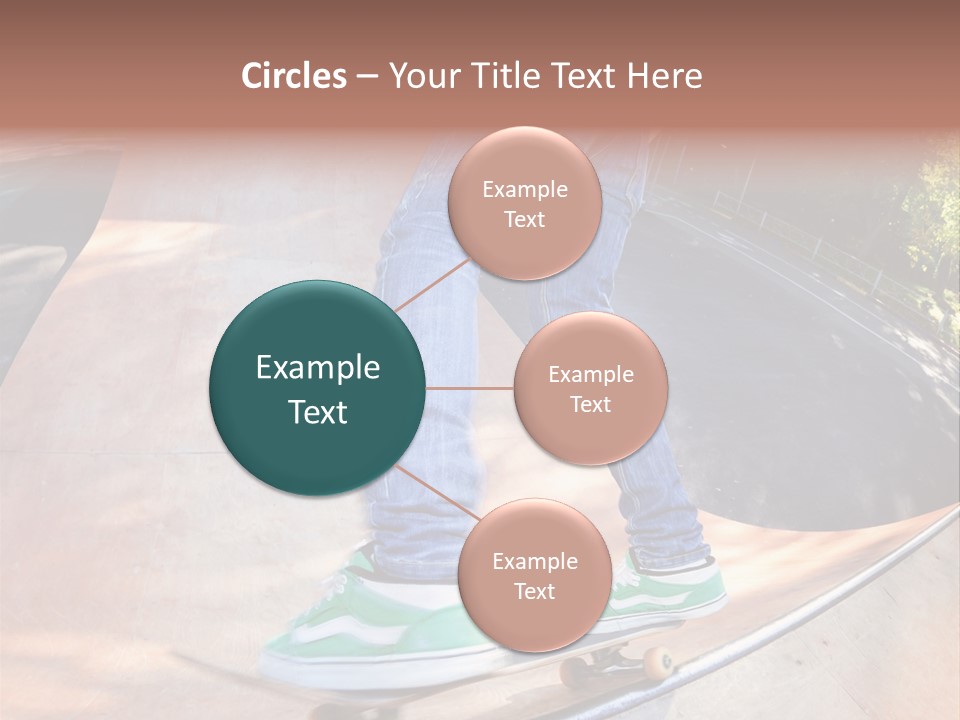 Action Teenager Pants PowerPoint Template