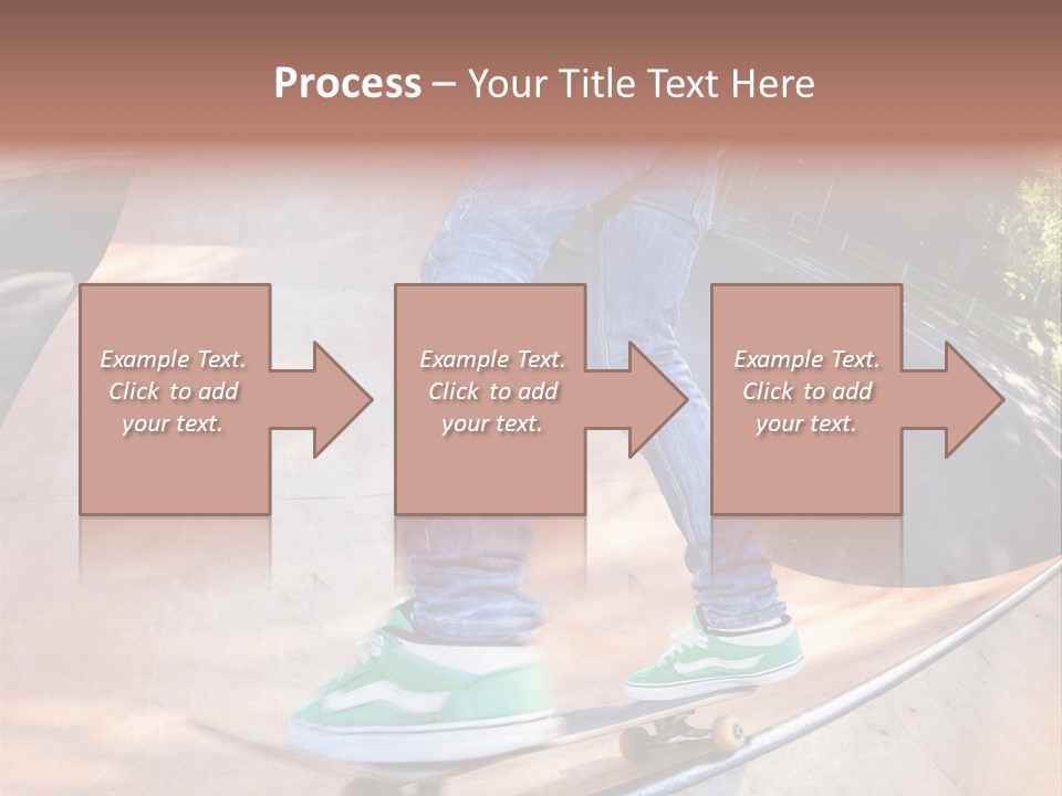 Action Teenager Pants PowerPoint Template