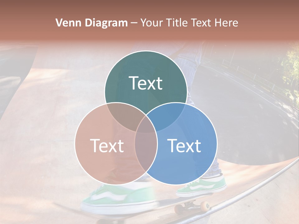 Action Teenager Pants PowerPoint Template