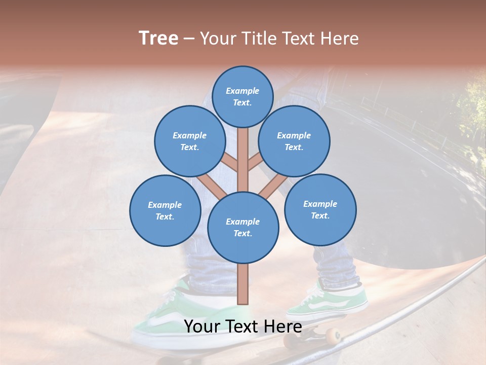 Action Teenager Pants PowerPoint Template