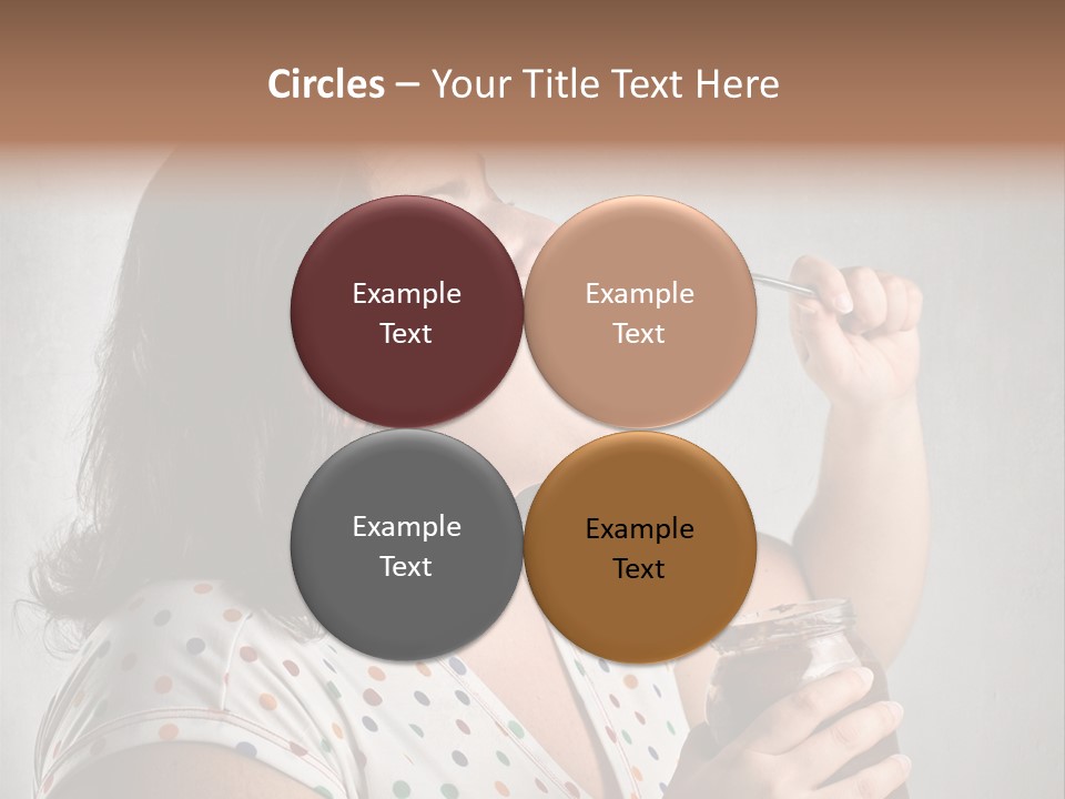 Hungry Big Chocolat PowerPoint Template