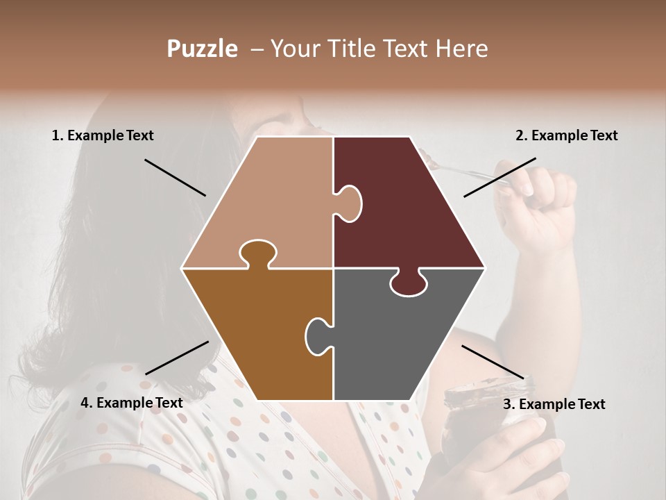 Hungry Big Chocolat PowerPoint Template