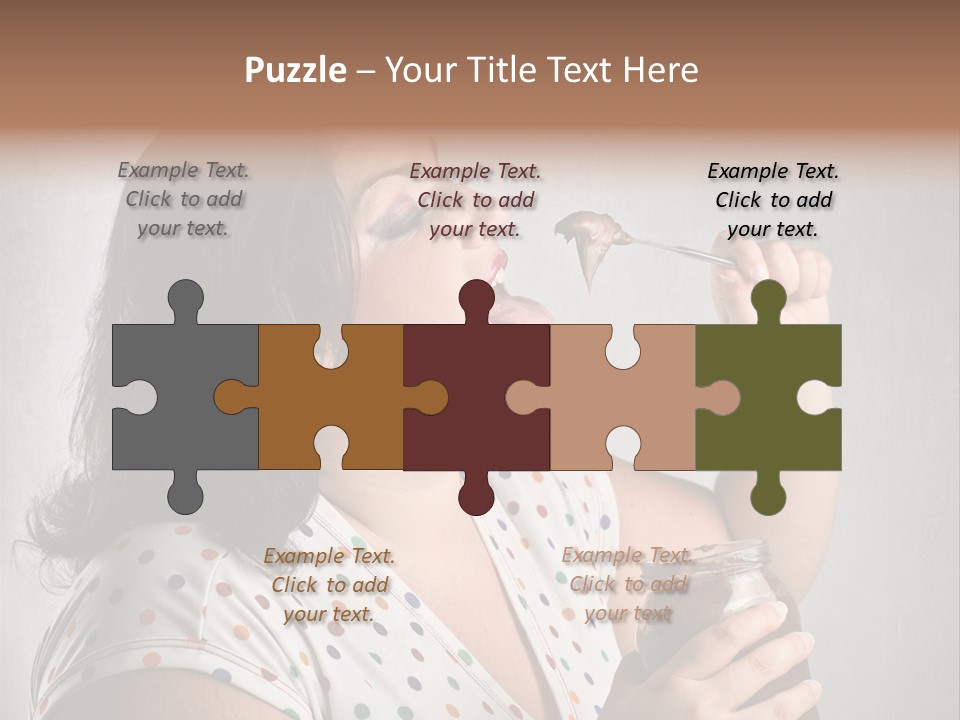 Hungry Big Chocolat PowerPoint Template