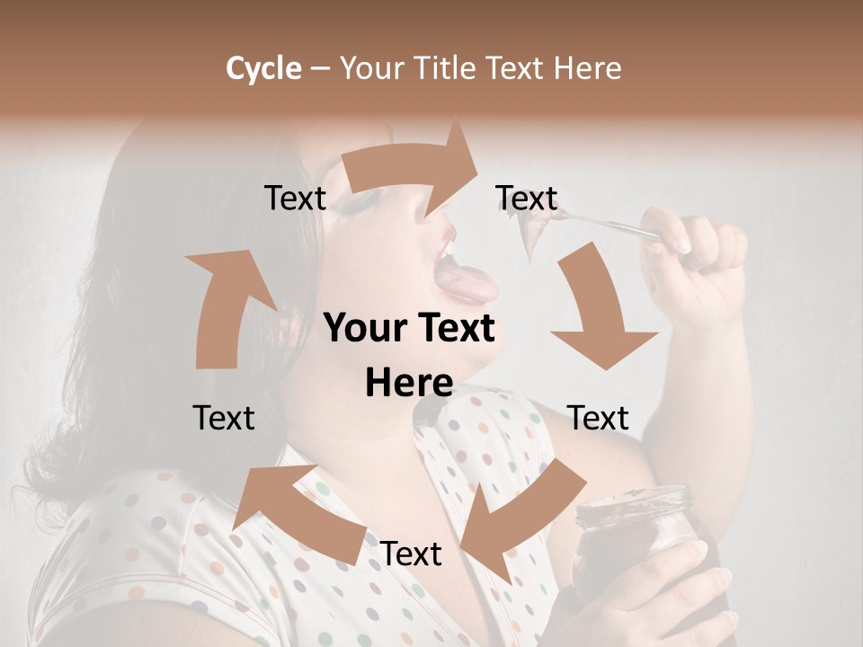 Hungry Big Chocolat PowerPoint Template