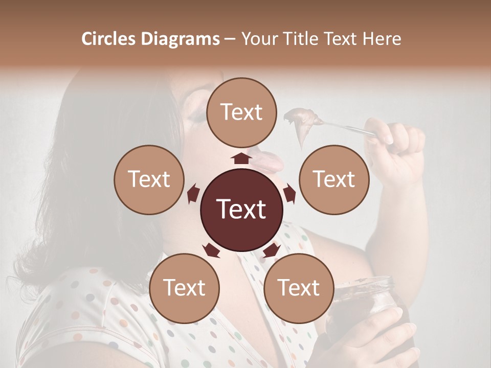 Hungry Big Chocolat PowerPoint Template