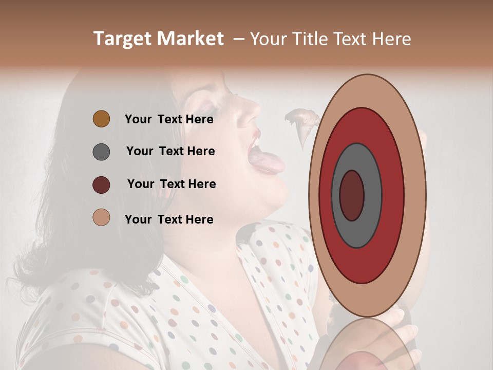 Hungry Big Chocolat PowerPoint Template