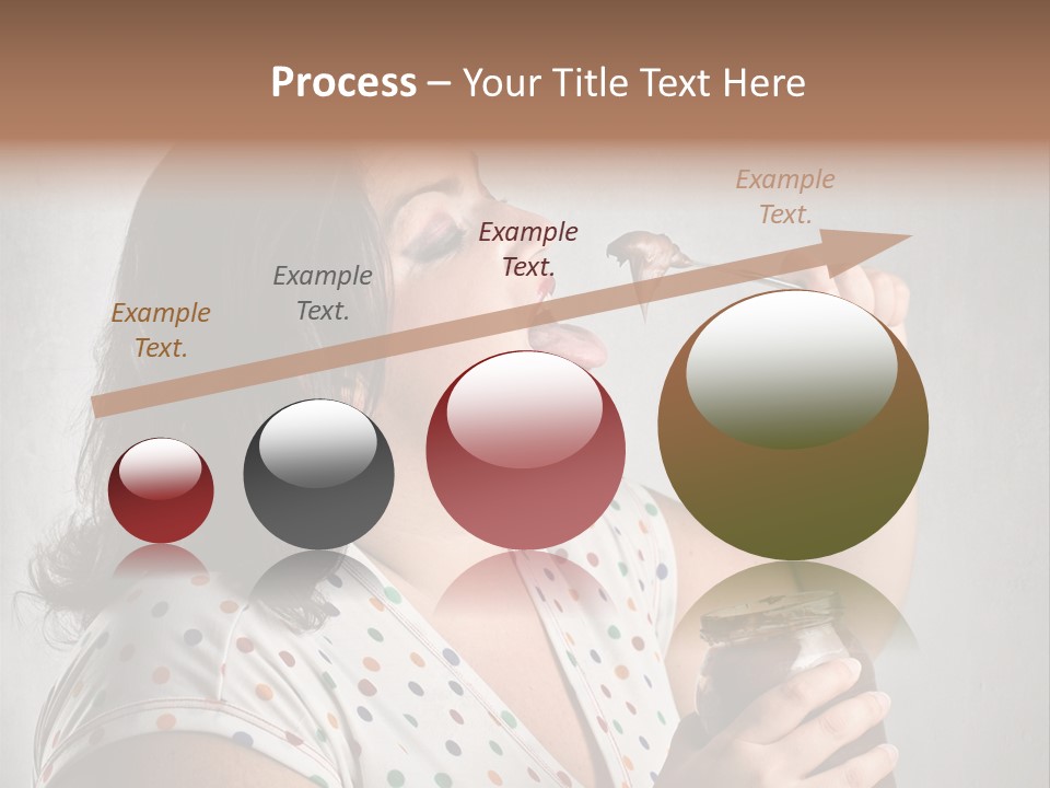 Hungry Big Chocolat PowerPoint Template