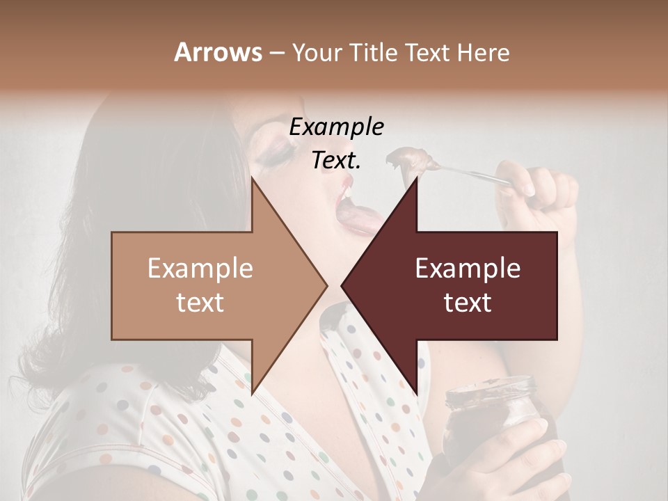 Hungry Big Chocolat PowerPoint Template