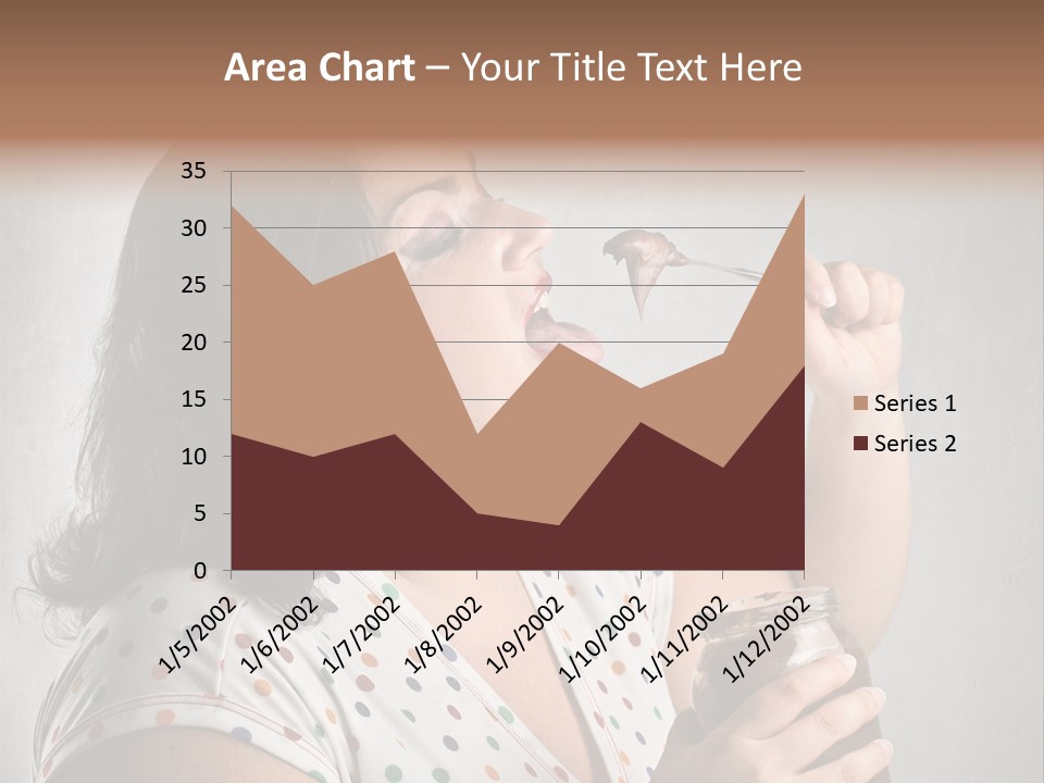 Hungry Big Chocolat PowerPoint Template