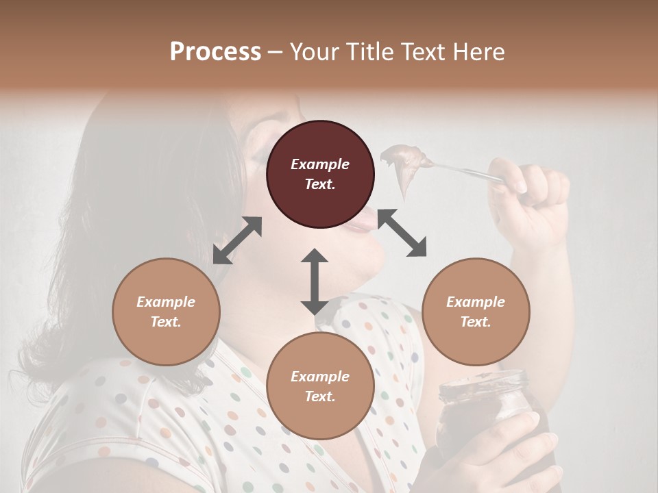 Hungry Big Chocolat PowerPoint Template
