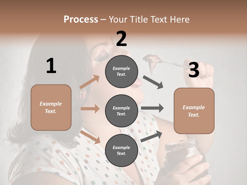 Hungry Big Chocolat PowerPoint Template