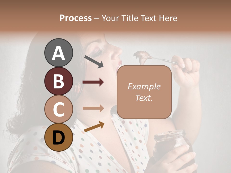 Hungry Big Chocolat PowerPoint Template