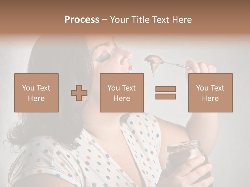 Hungry Big Chocolat PowerPoint Template