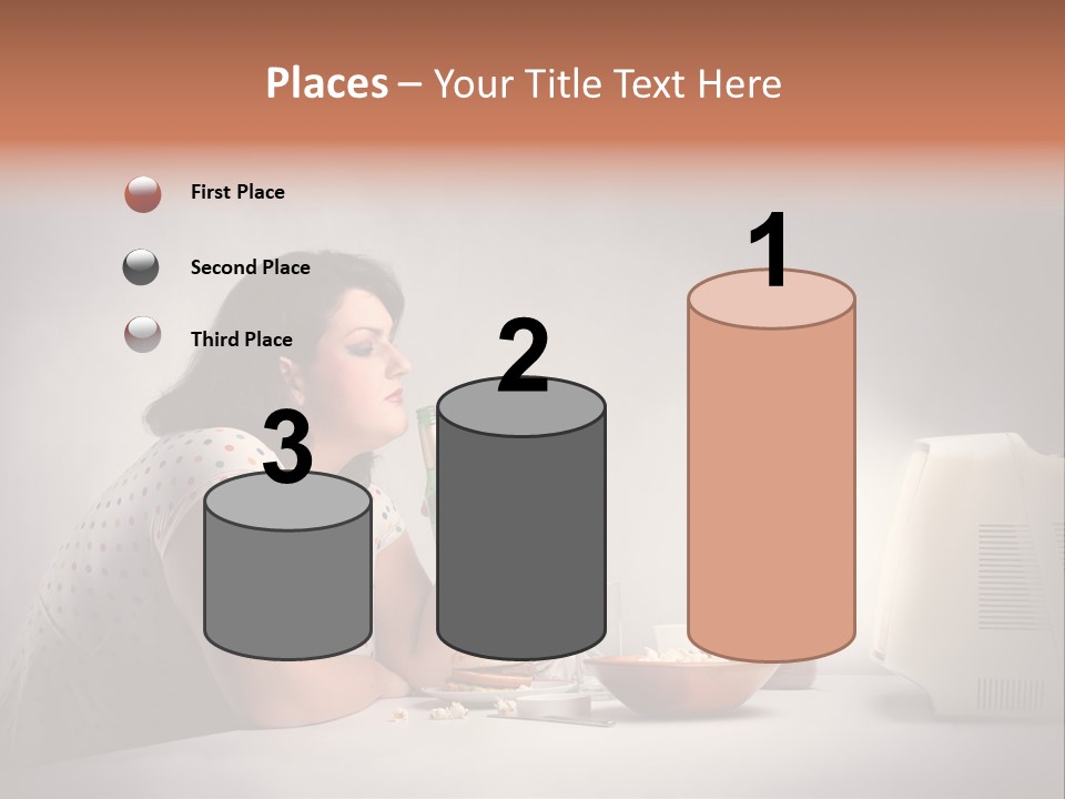 Eat Food Big PowerPoint Template