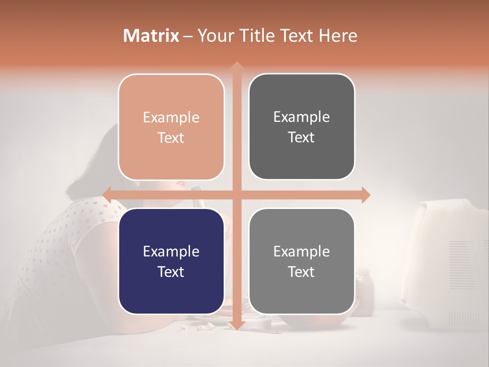 Eat Food Big PowerPoint Template