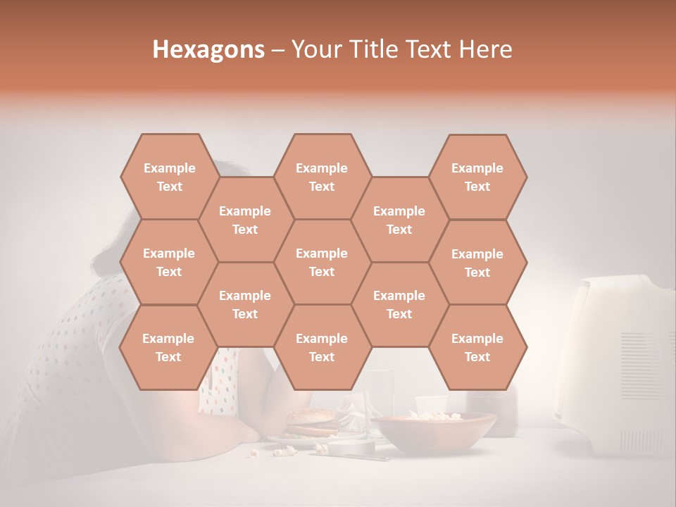 Eat Food Big PowerPoint Template