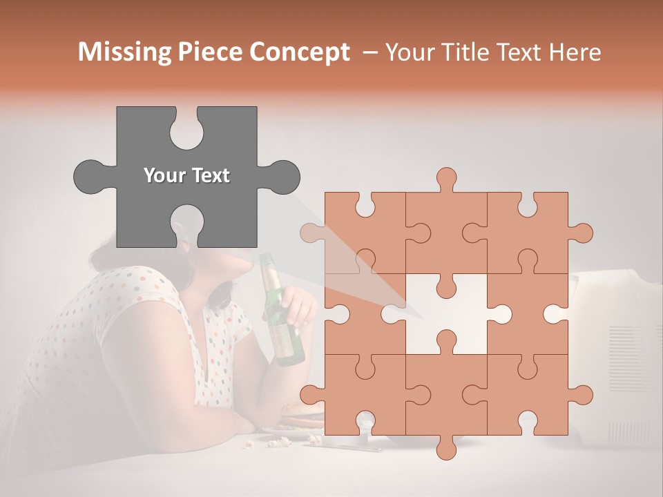 Eat Food Big PowerPoint Template