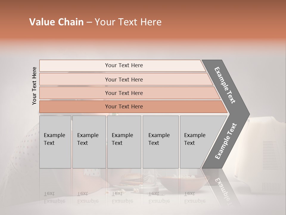 Eat Food Big PowerPoint Template