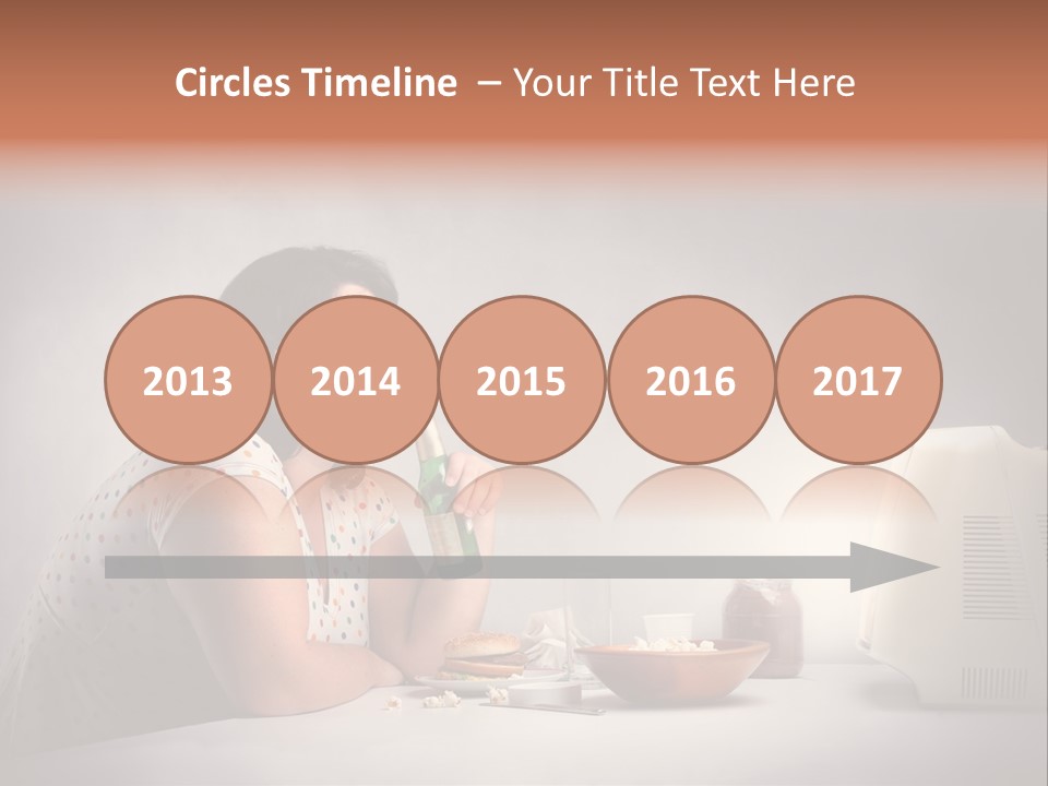 Eat Food Big PowerPoint Template