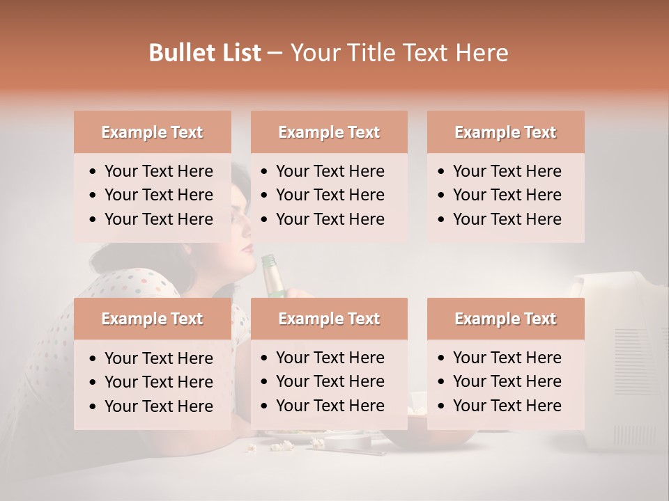 Eat Food Big PowerPoint Template