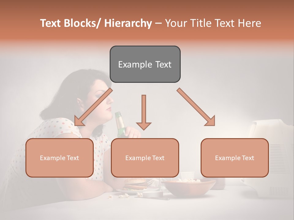Eat Food Big PowerPoint Template