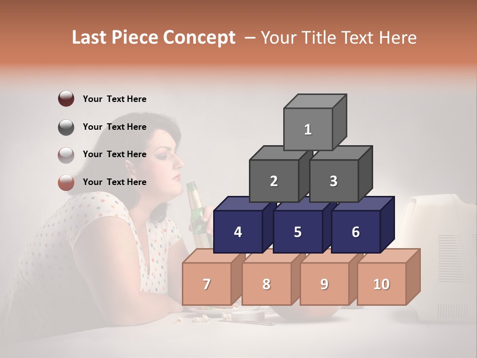 Eat Food Big PowerPoint Template