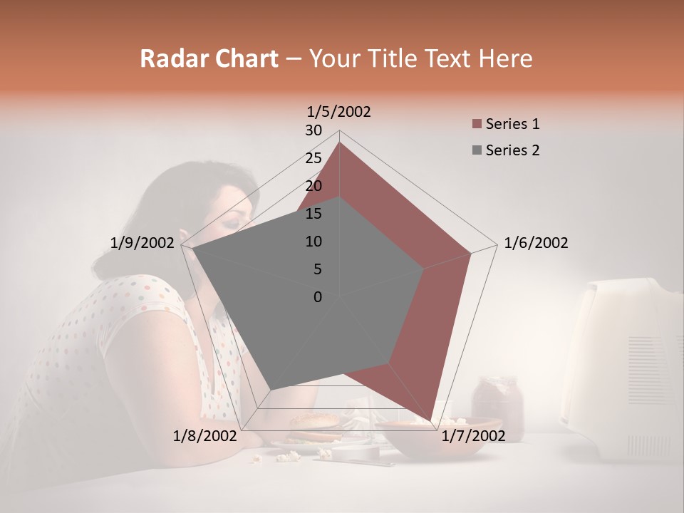 Eat Food Big PowerPoint Template