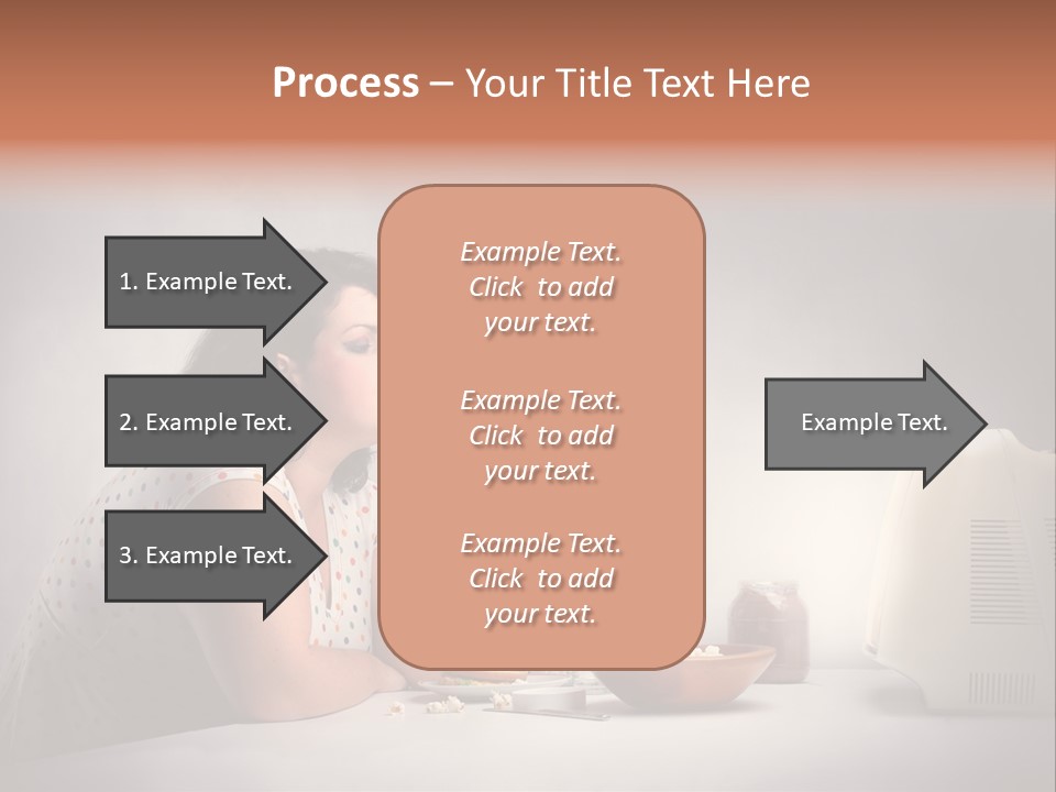 Eat Food Big PowerPoint Template