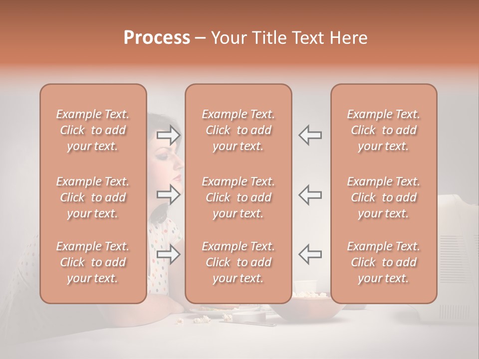 Eat Food Big PowerPoint Template