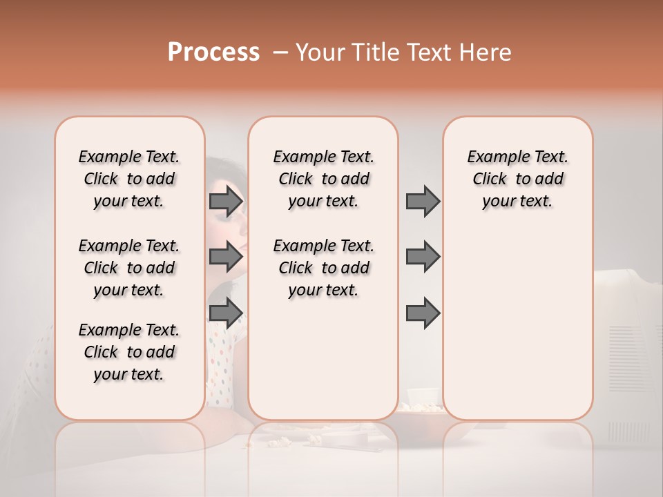 Eat Food Big PowerPoint Template