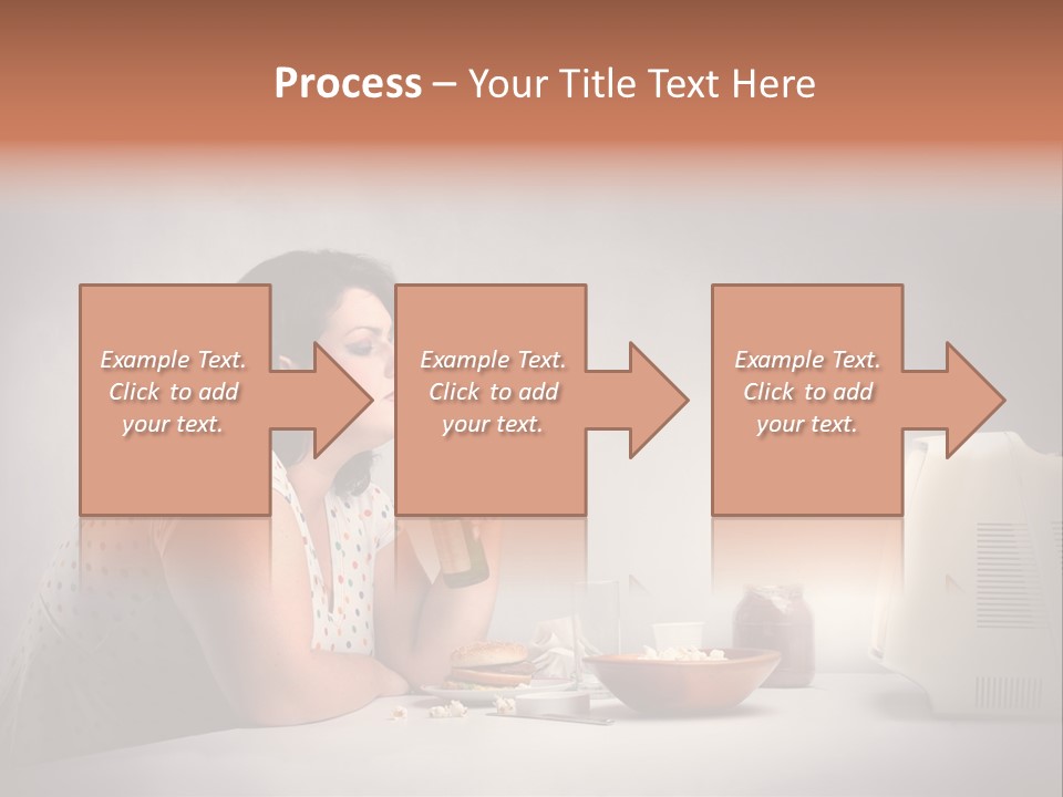 Eat Food Big PowerPoint Template