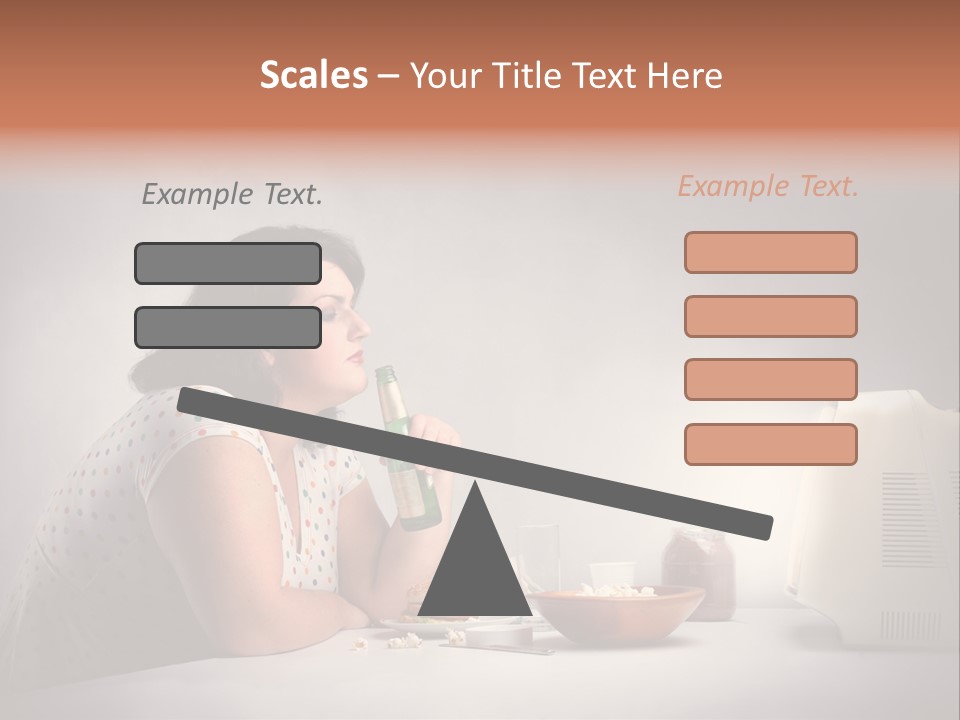 Eat Food Big PowerPoint Template