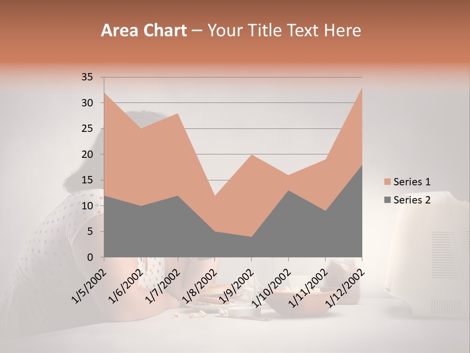 Eat Food Big PowerPoint Template