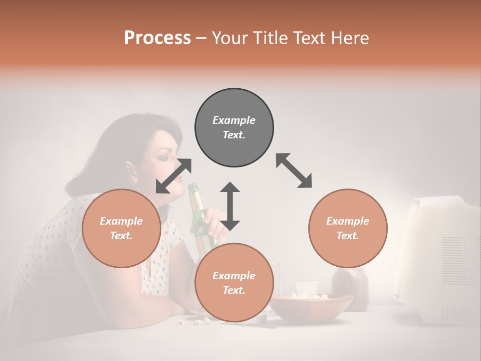 Eat Food Big PowerPoint Template