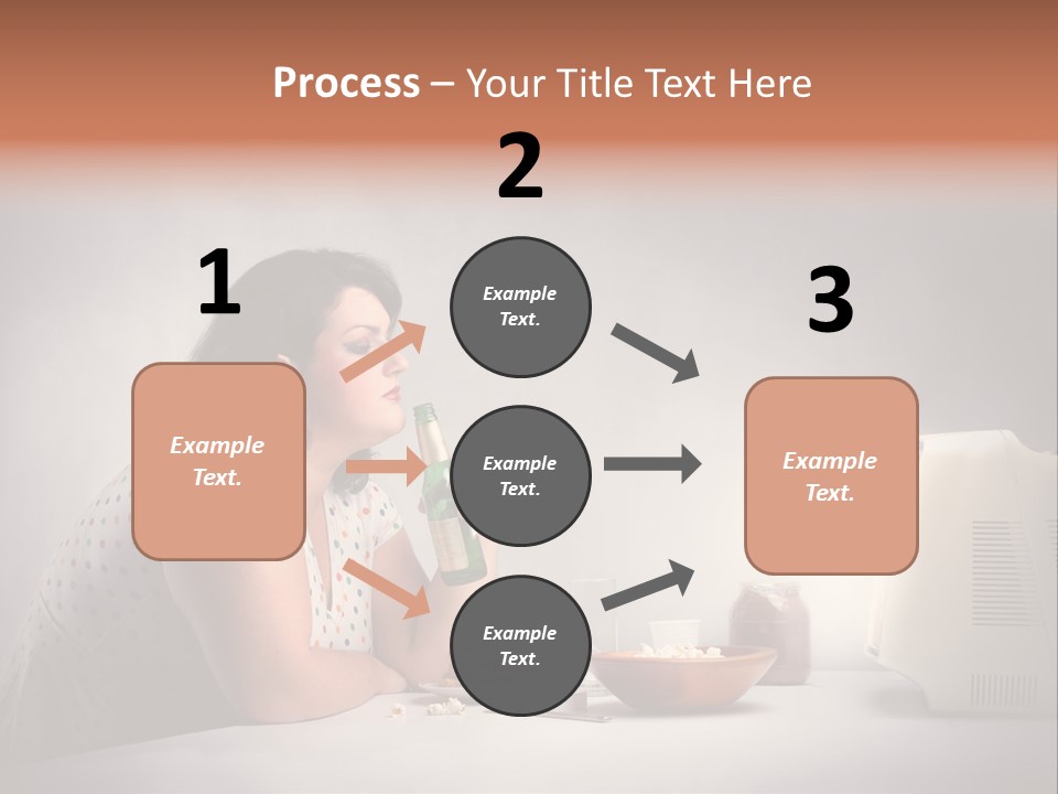 Eat Food Big PowerPoint Template
