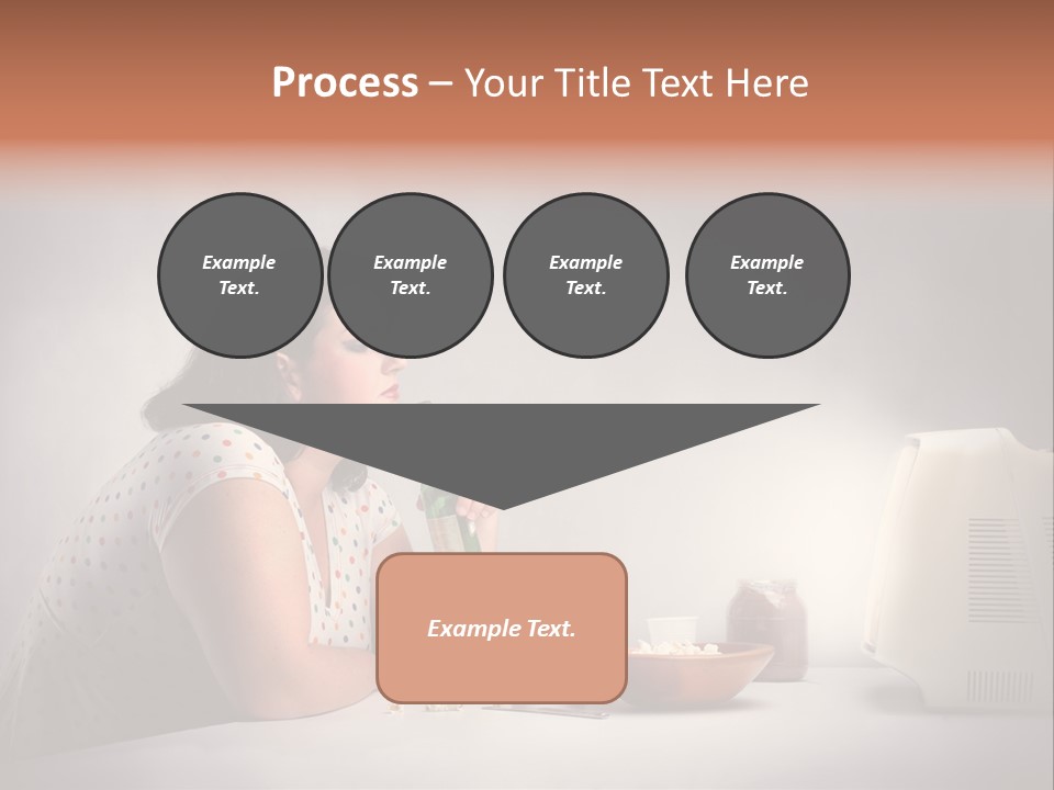 Eat Food Big PowerPoint Template