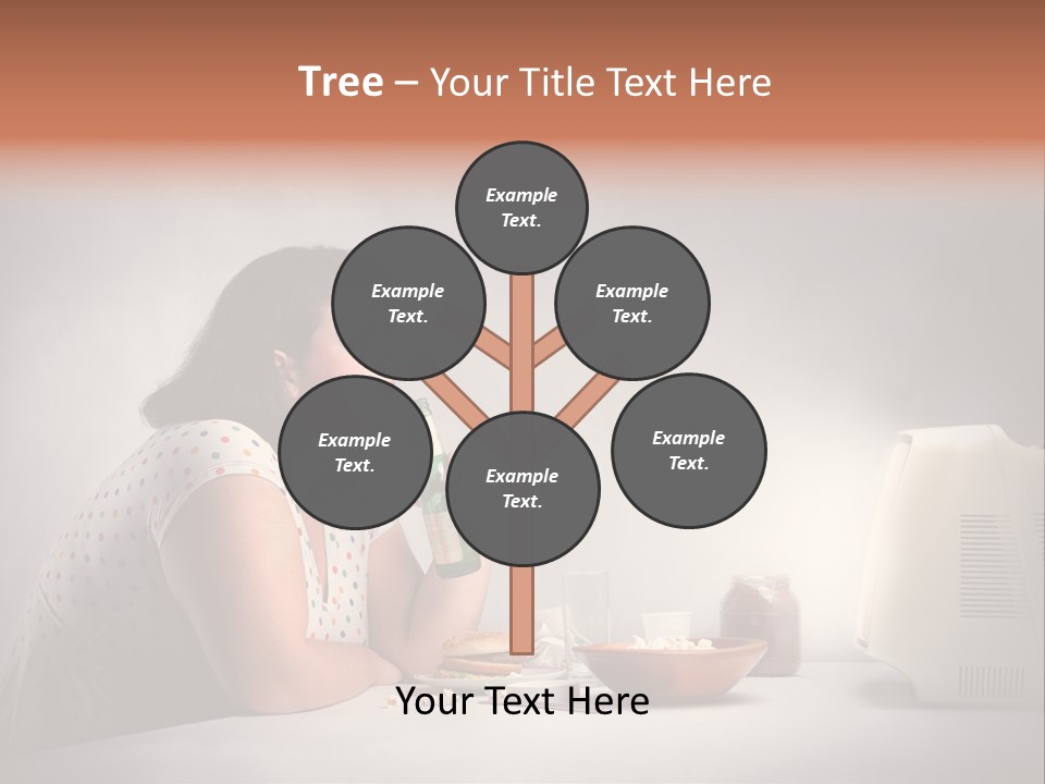 Eat Food Big PowerPoint Template