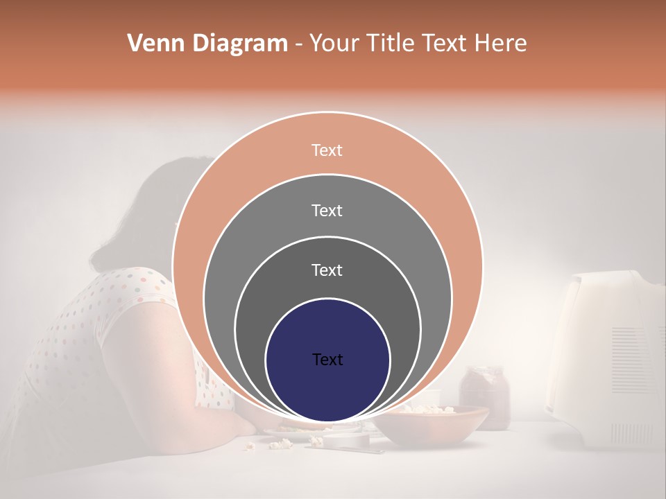 Eat Food Big PowerPoint Template