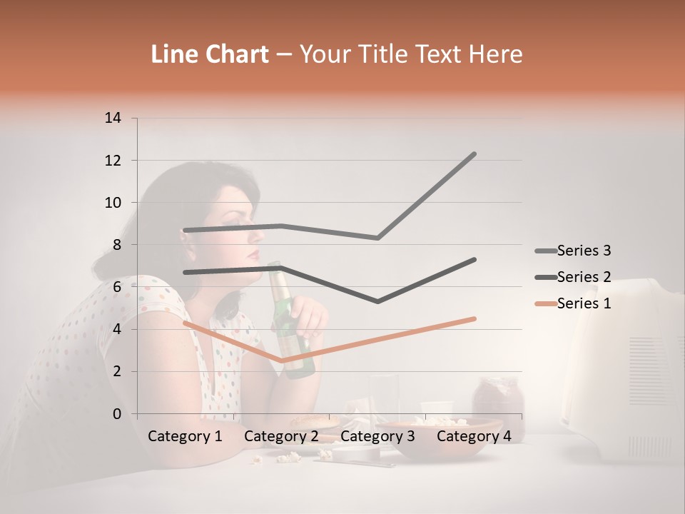 Eat Food Big PowerPoint Template