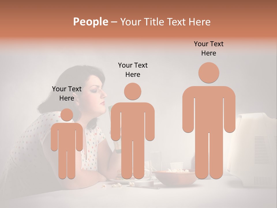 Eat Food Big PowerPoint Template