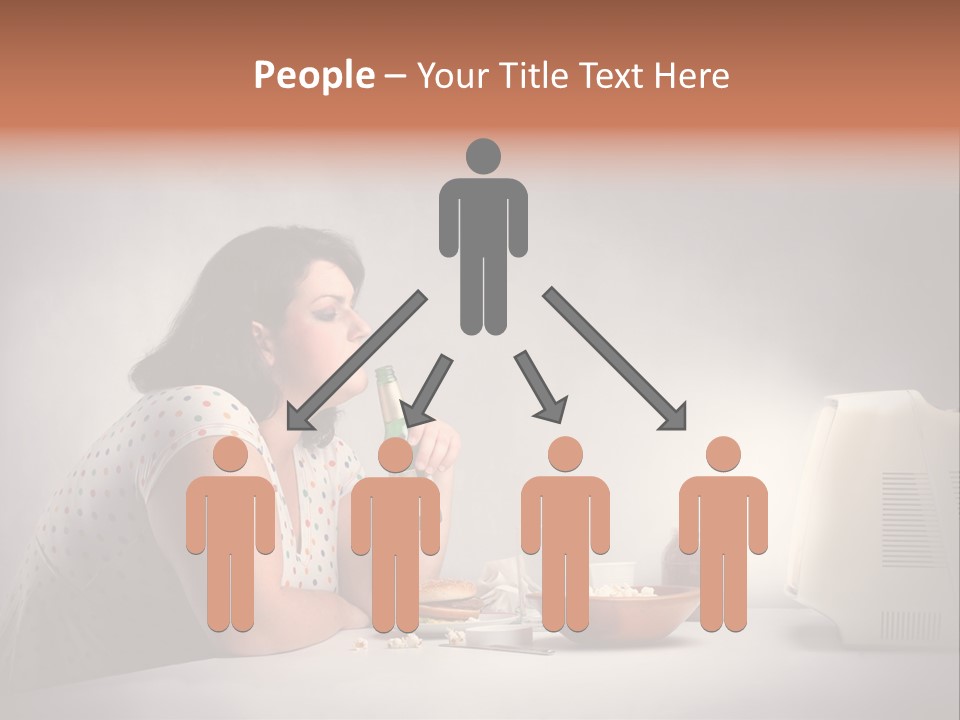 Eat Food Big PowerPoint Template