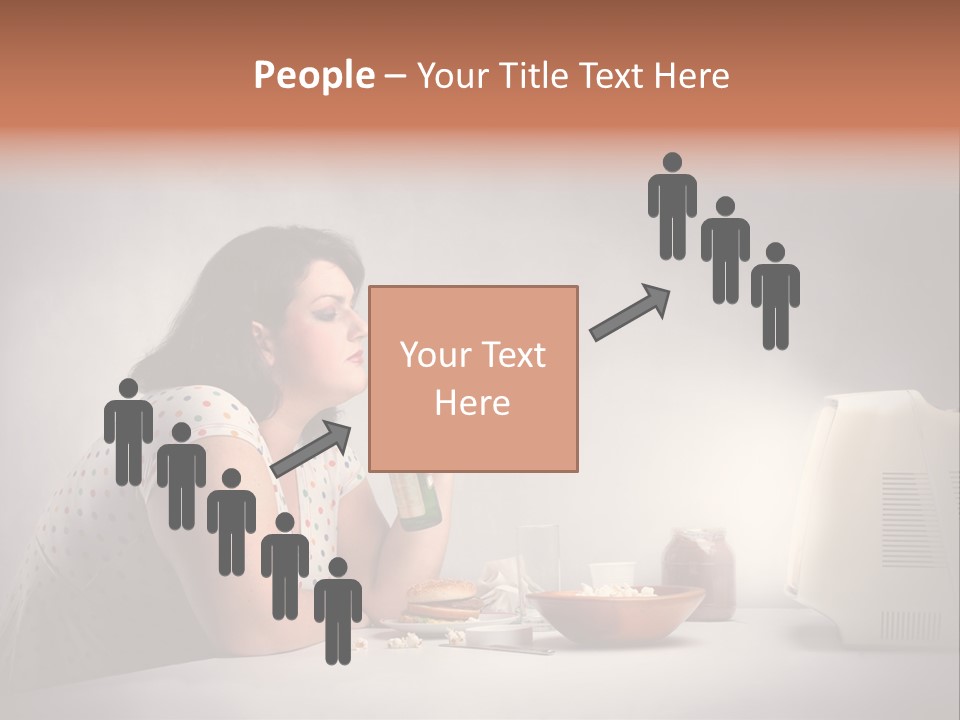 Eat Food Big PowerPoint Template