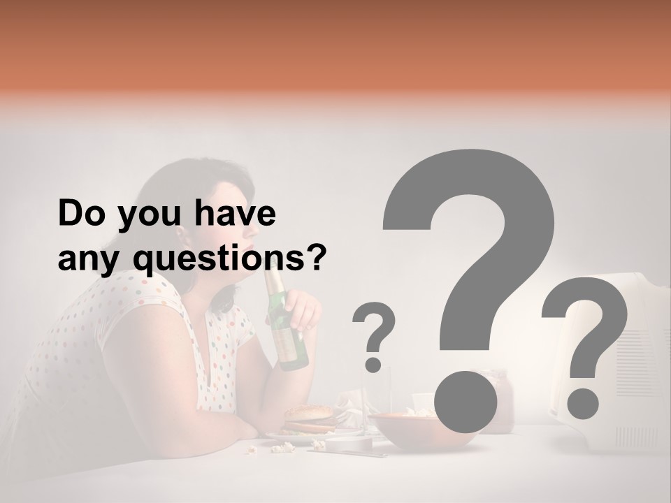 Eat Food Big PowerPoint Template