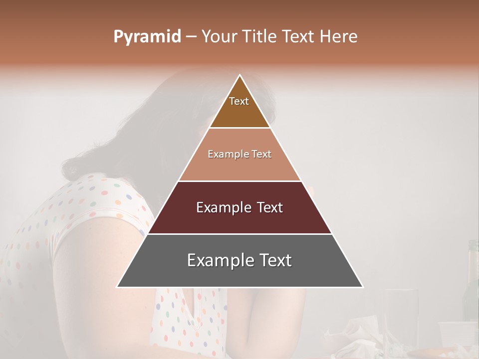 Drink Eat Girl PowerPoint Template