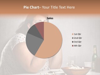 Home Unhappy Portrait PowerPoint Template