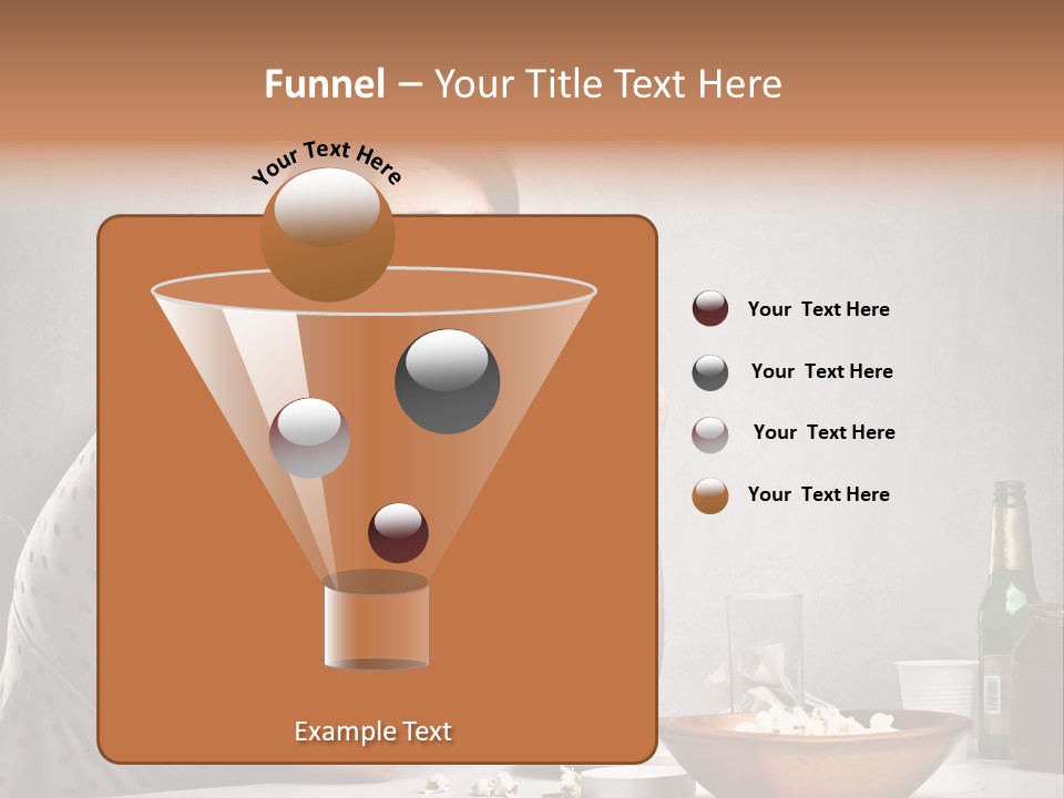 Home Unhappy Portrait PowerPoint Template