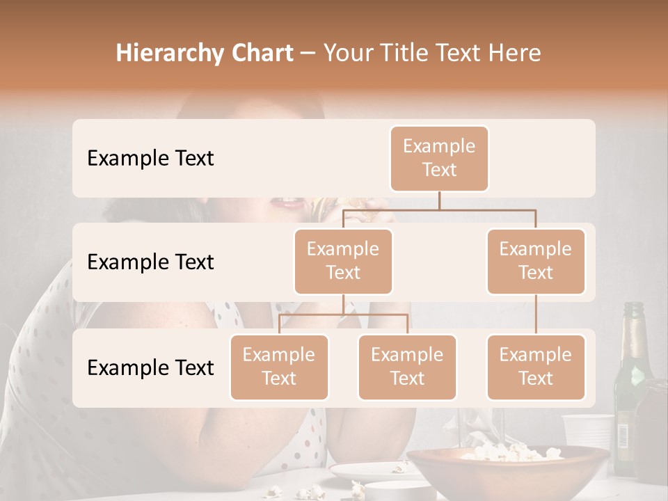 Home Unhappy Portrait PowerPoint Template