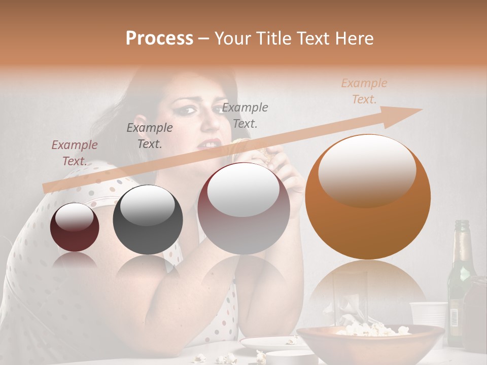 Home Unhappy Portrait PowerPoint Template