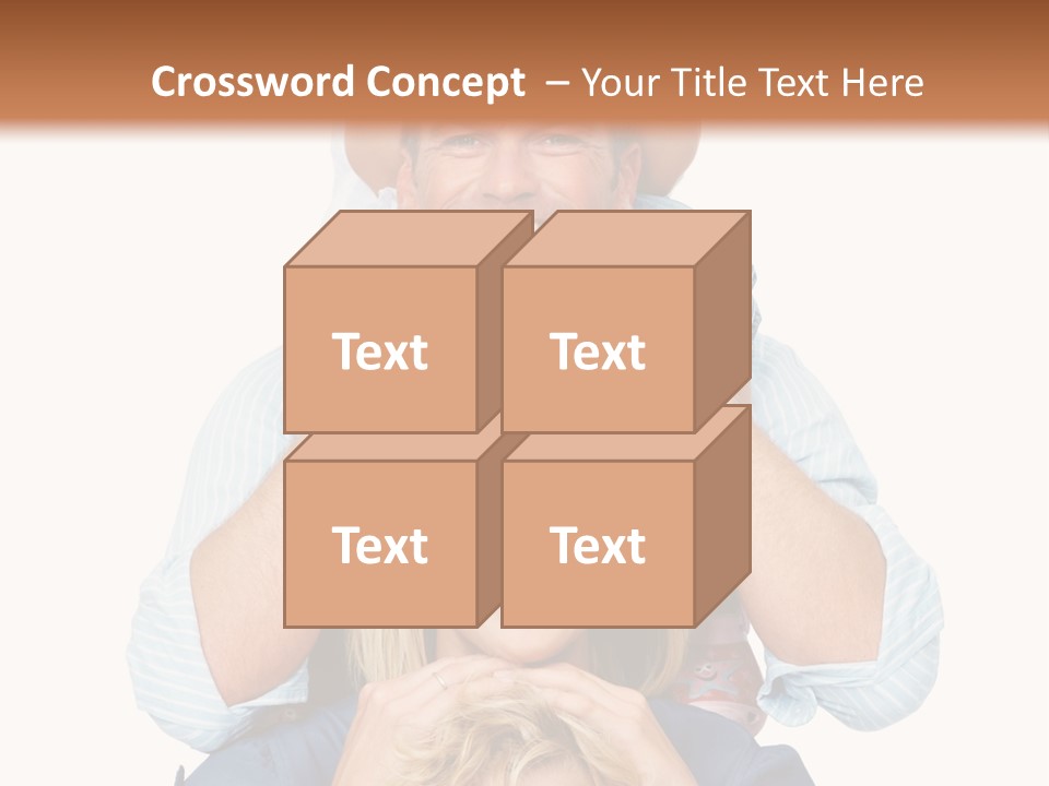 Standing Light Togetherness PowerPoint Template