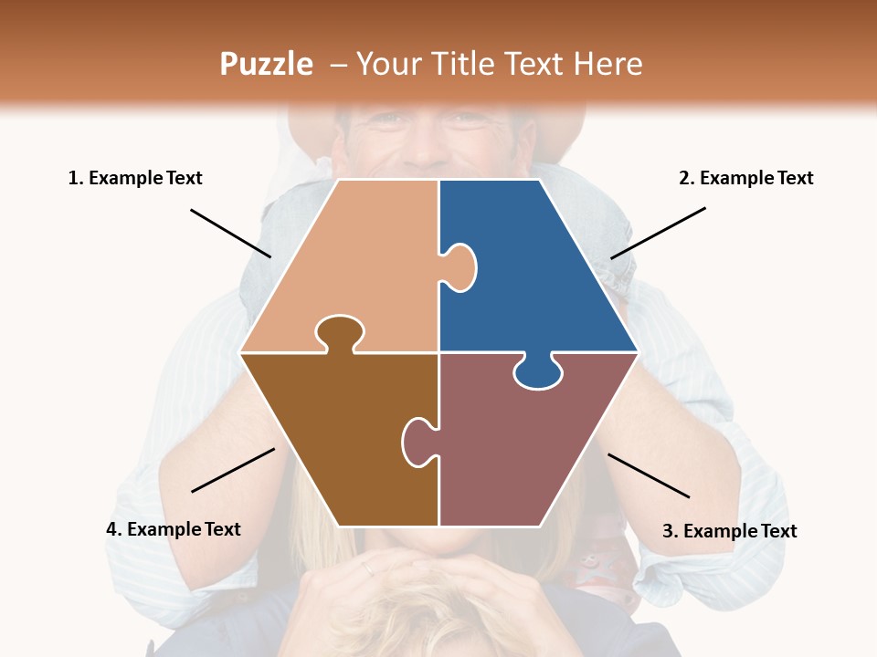 Standing Light Togetherness PowerPoint Template